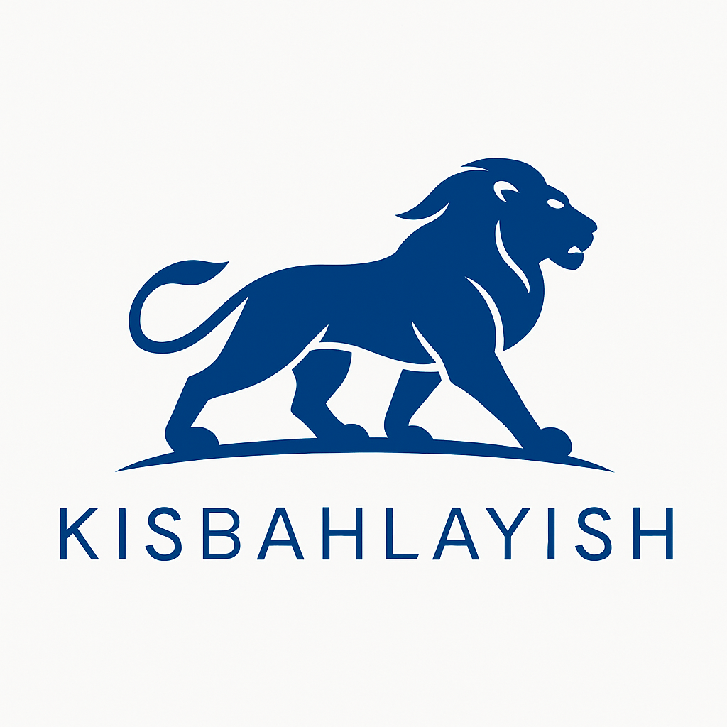 Kisbahlayish corporate lion logo